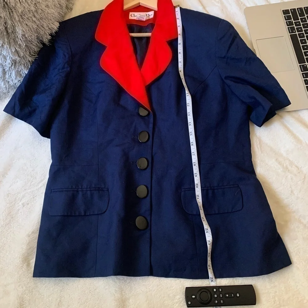 CHRISTIAN DIOR  vest blazer - Picture 10 of 12